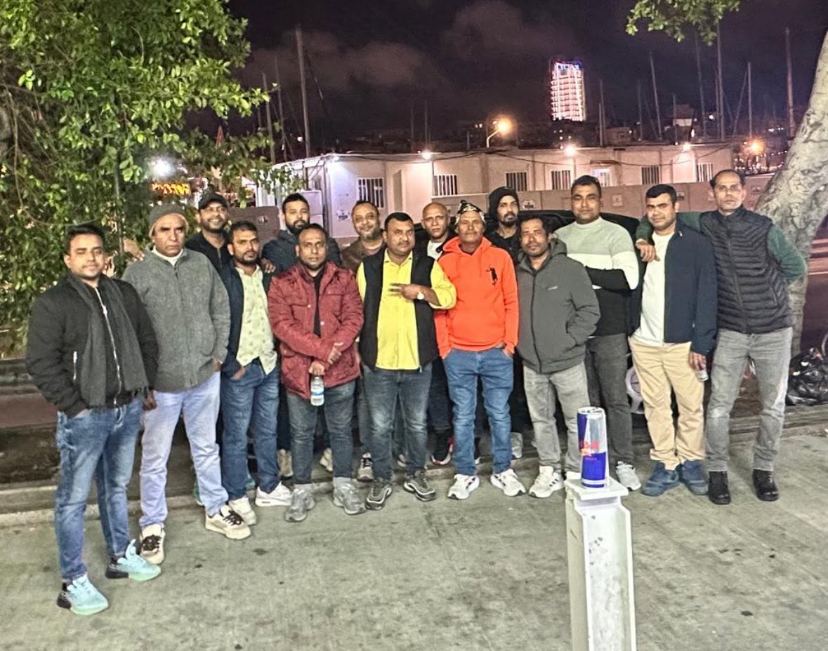 Members of the Bangladesh Cultural Association In Malta gathered together at a community evening in Malta